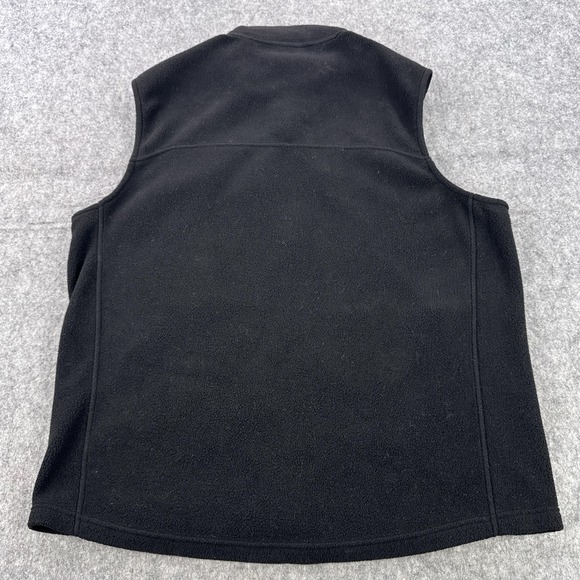 Patagonia Synchilla Fleece Vest Mens XL Black Worn Wear Uber Business 2020 - Picture 6 of 10